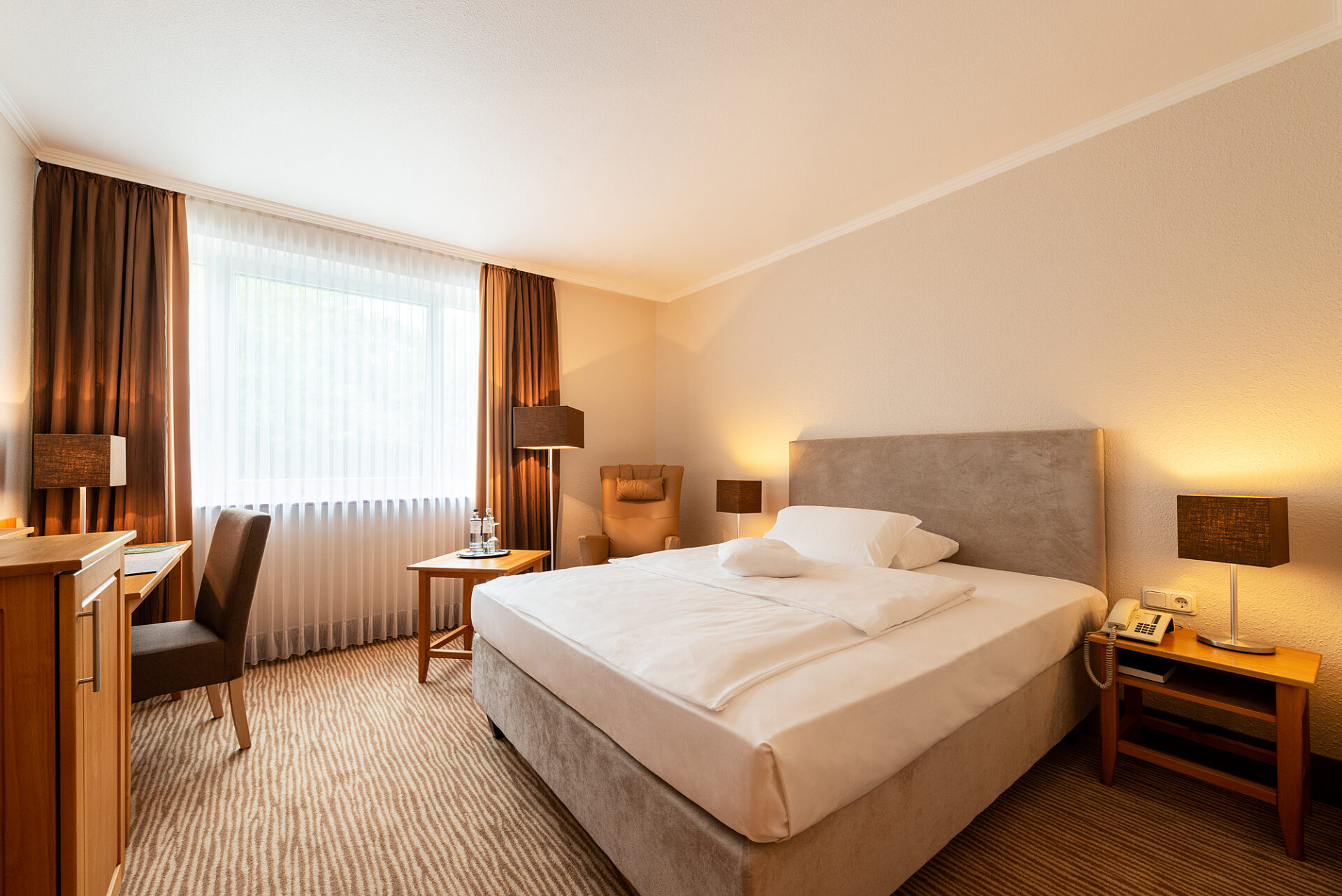 Wohlfühleinzelzimmer Hotel Munte am Stadtwald